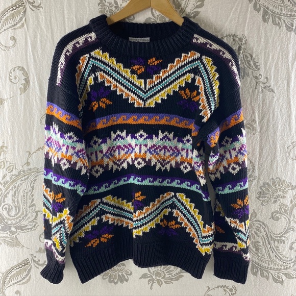 Nomadic Traders Sweaters - Nomadic Traders Aztec /‎ southwestern Sweater 100% cotton